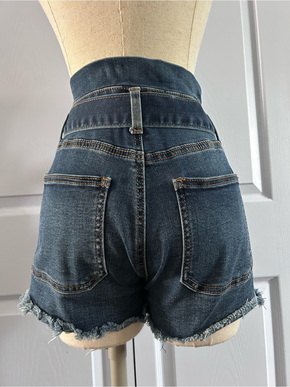 Refuge Paperbag Style Shorts - Picture 2 of 5